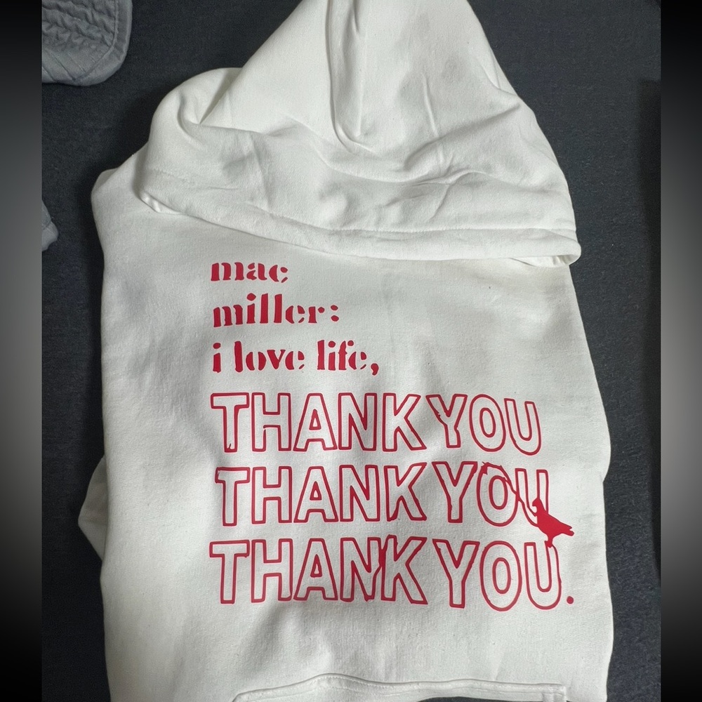Mac Miller I Love Life XL Hoodie